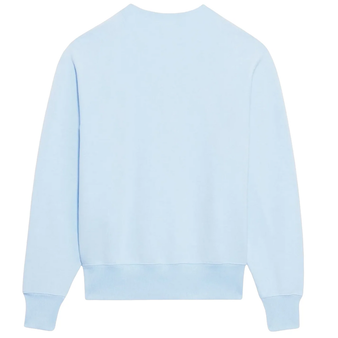 Ami Paris ADC Tonal Boxy Fit Crewneck Sky Blue (SS22)
