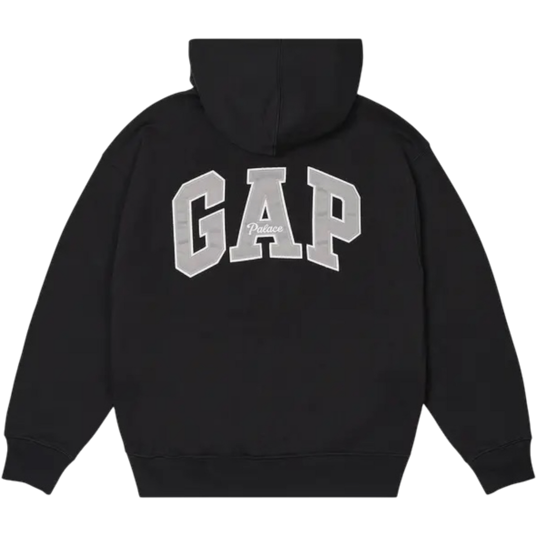 Palace x Gap Hoodie ‘Black’ (SS24) - Hype Vault 