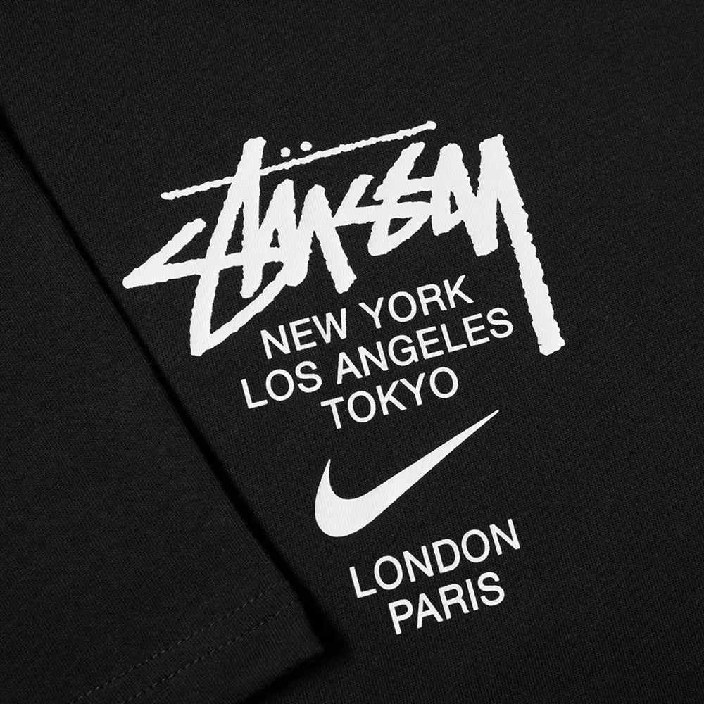 Nike x Stussy International Tee Black | Hype Vault