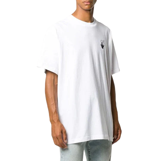 Off-White Pascal Arrow S/S Oversized White T-Shirt | Hype Vault Kuala Lumpur