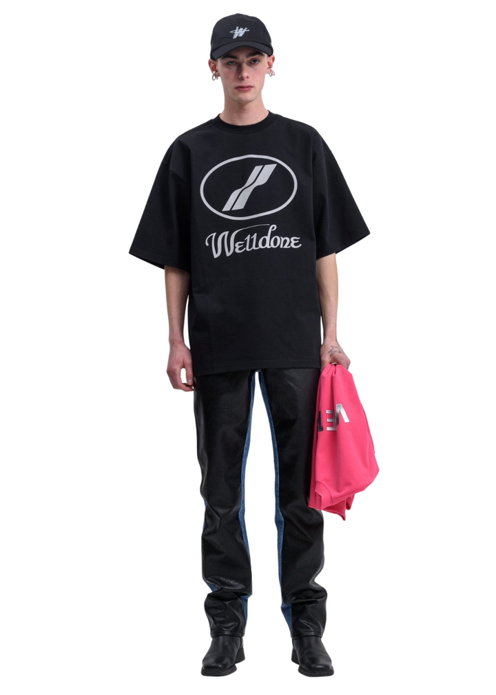 We11done Logo T-Shirt Black | Hype Vault Kuala Lumpur