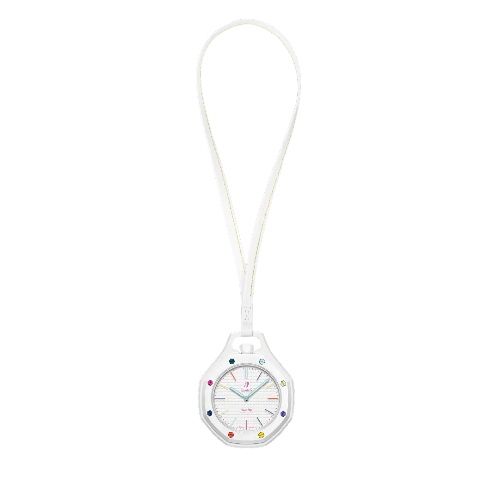 Swatch x Audemars Piguet Bioceramic Royal Pop Huit Blanc - Hype Vault 