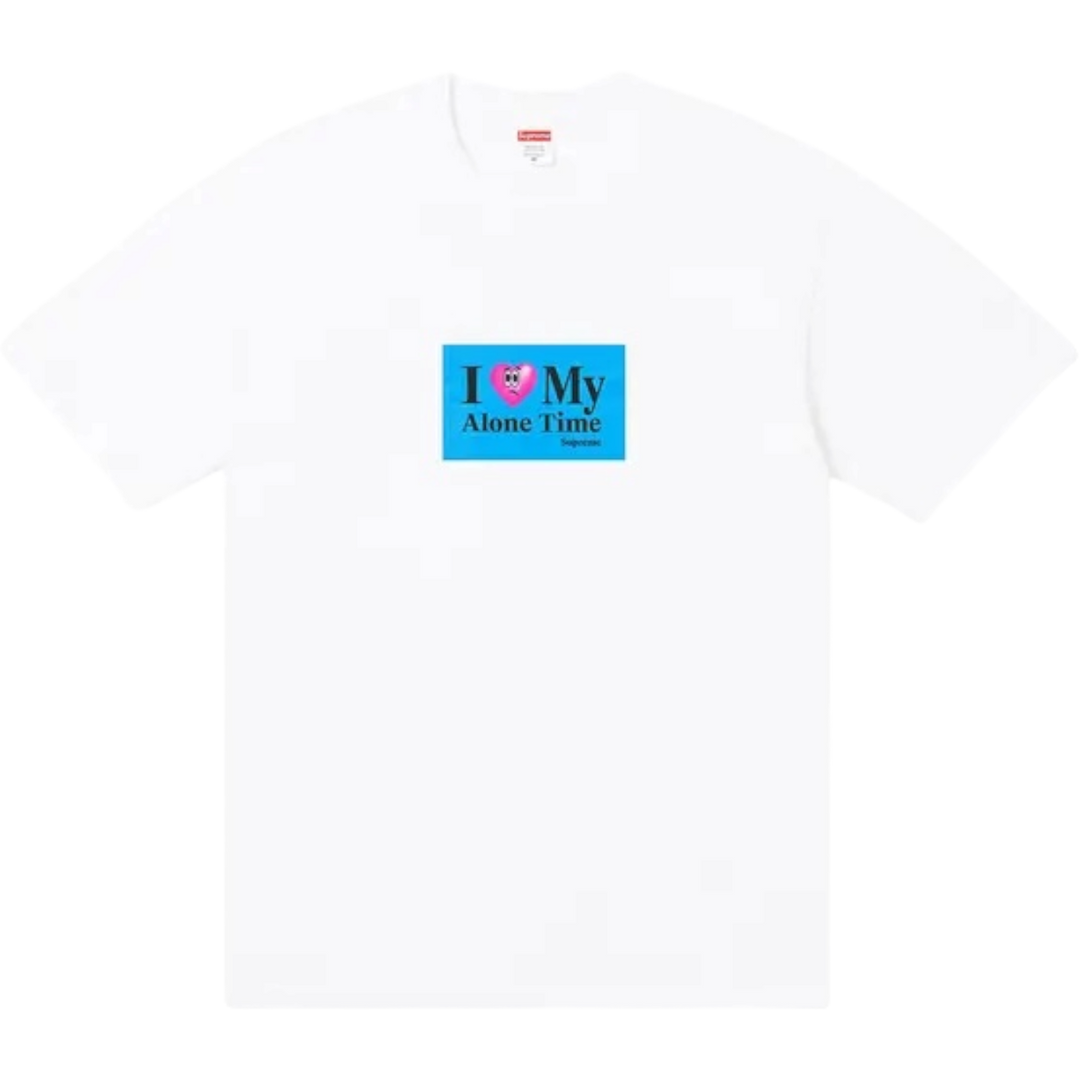 Supreme Alone Time Tee White (SS26)