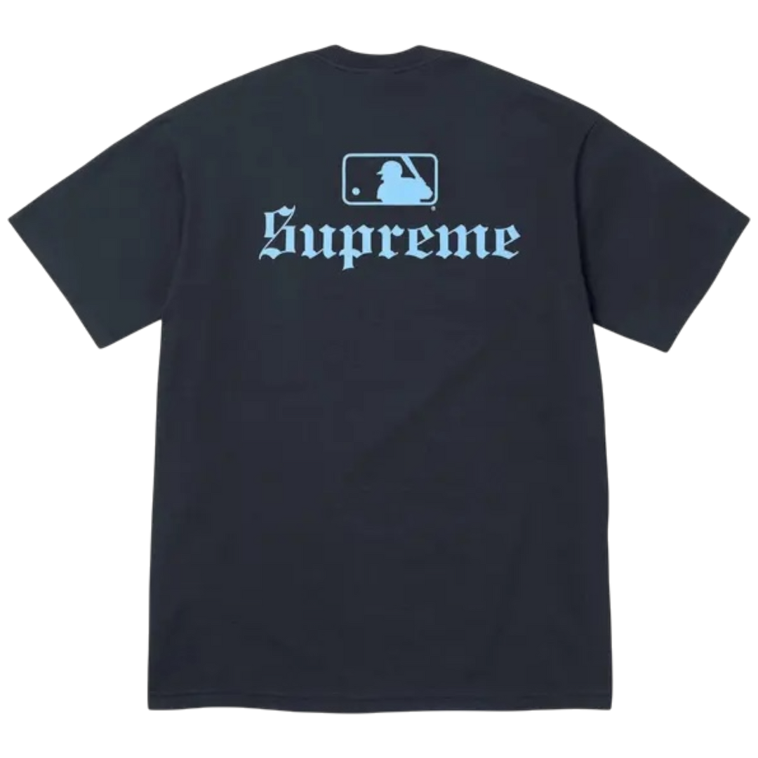 Supreme MLB Teams NY Tee Navy (FW25)