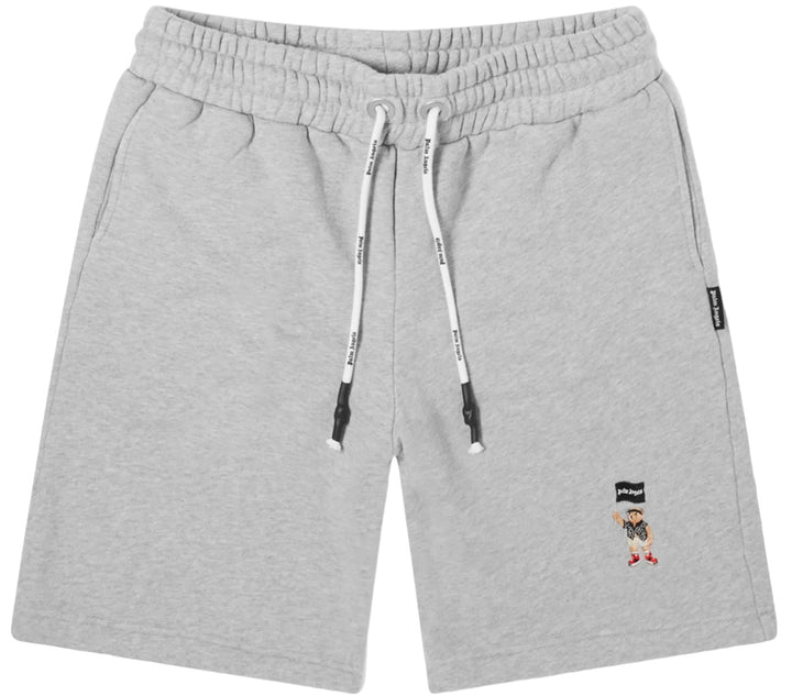 Palm Angels Pirate Bear Sweatshort Grey | Hype Vault Kuala Lumpur