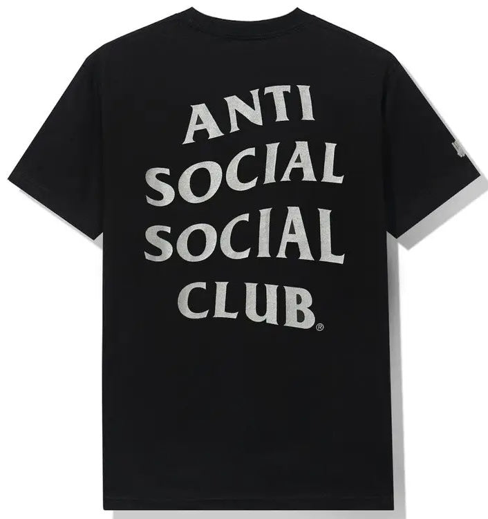 Anti Social Social Club x Undefeated Paranoid Black Tee | Hype Vault Kuala Lumpur
