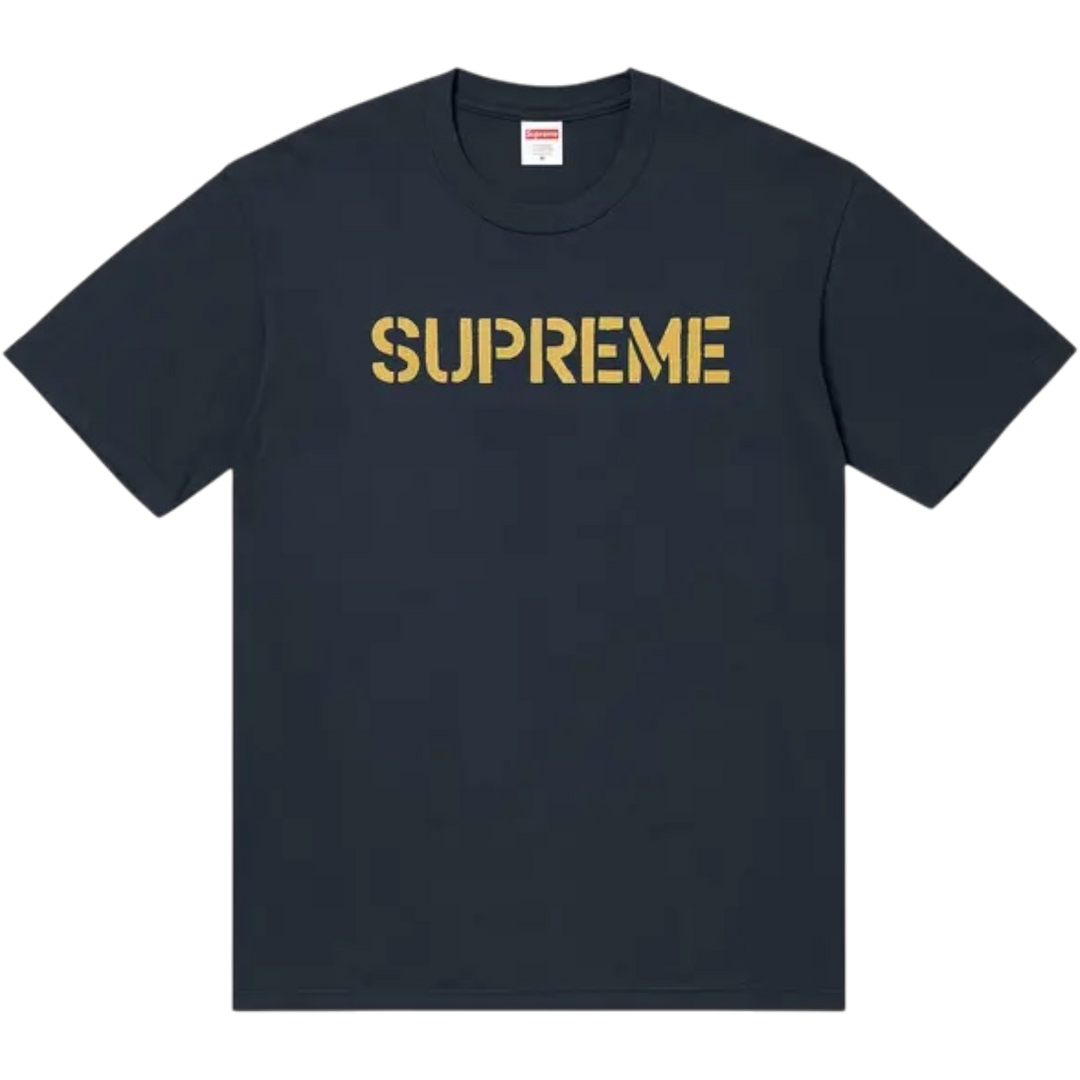 Supreme Hard Tee Navy (SS26)
