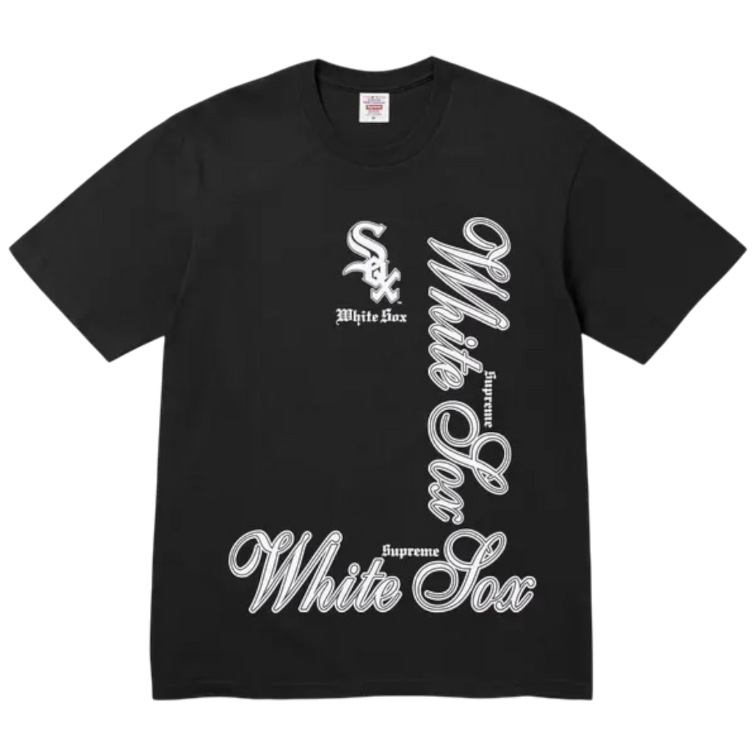 Supreme MLB Team Sox Tee Black (FW25)