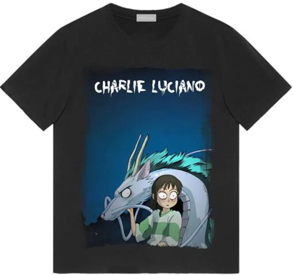 Charlie Luciano Chihiro T-Shirt Black | Hype Vault Kuala Lumpur