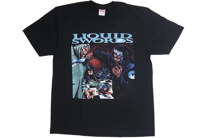 Supreme Liquid Swords Tee Black | Hype Vault Kuala Lumpur | Asia's Top Trusted High-End Sneakers and Streetwear Store