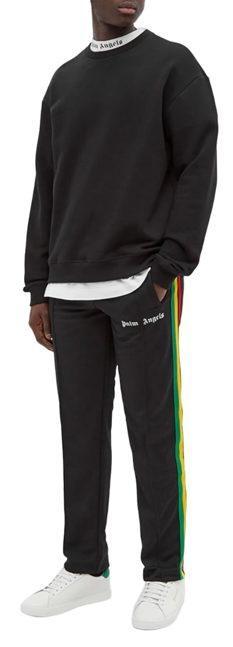 Palm Angels Exodus Striped Track Pant Black | Hype Vault Kuala Lumpur