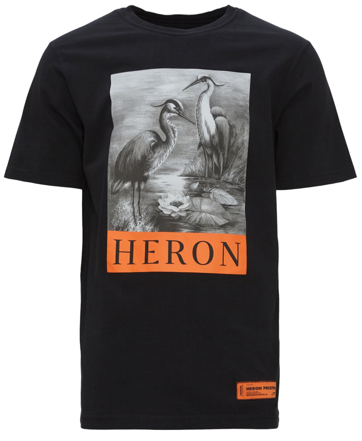 Heron Preston Heron BW Oversized T-Shirt Black White | Hype Vault Kuala Lumpur 