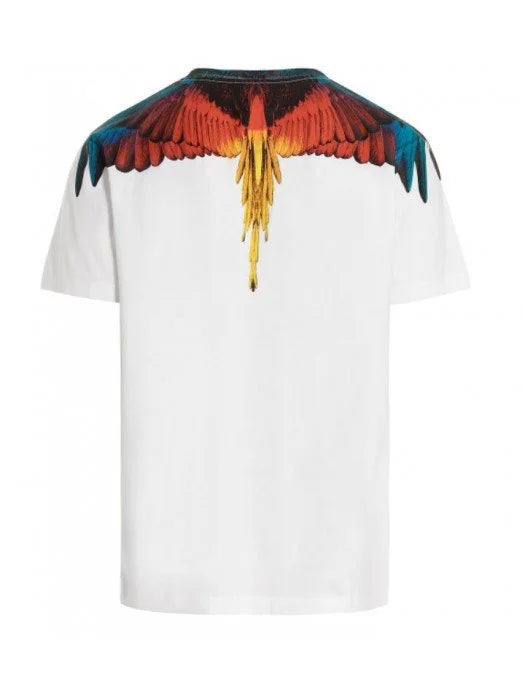 Marcelo Burlon Icon Wings Regular T-Shirt White Red | Hype Vault Kuala Lumpur