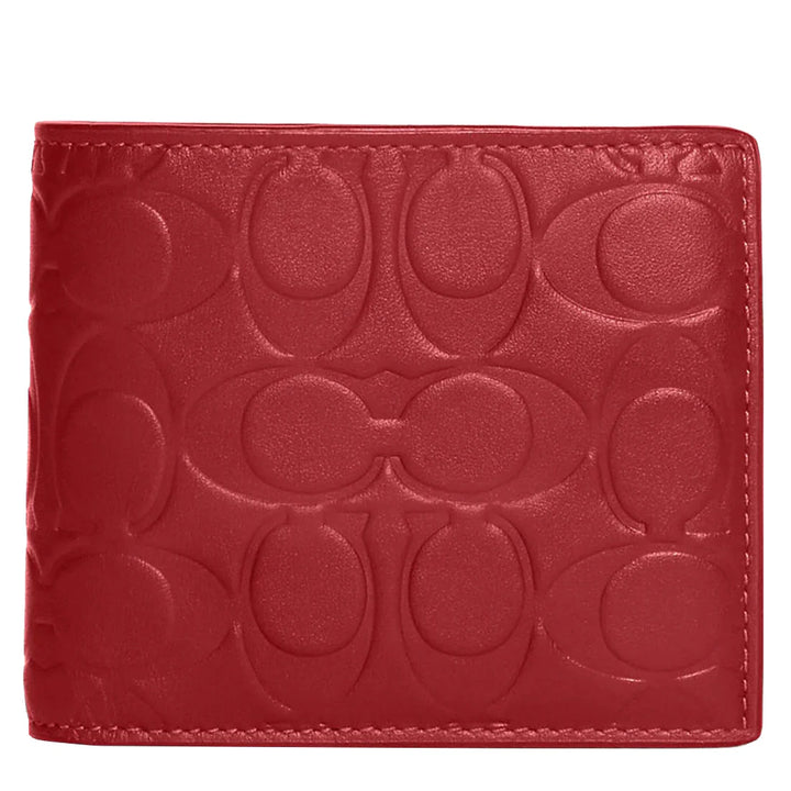 Coach 3 In 1 Wallet Signature Leather 1941 Red | Hype Vault