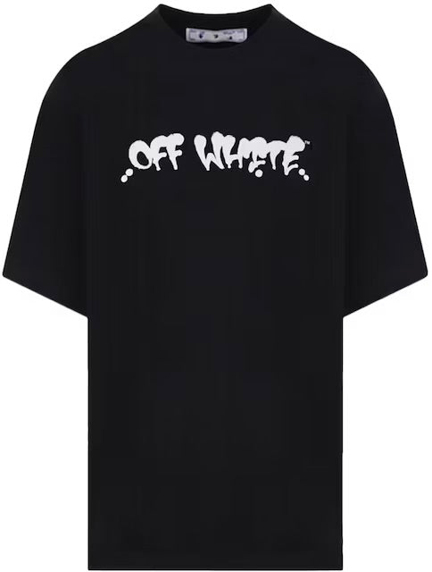 Off-White Neen OW Logo Skate S/S T-Shirt Black Orange | Hype Vault Kuala Lumpur