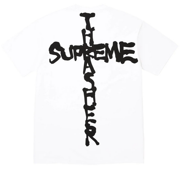 Supreme x Thrasher Cross Tee White