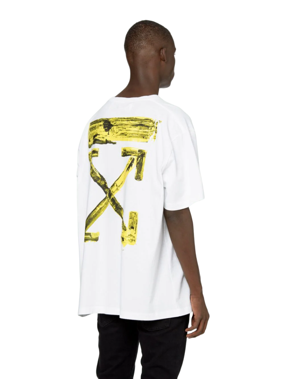 Off-White Acrylic Arrows S/S Oversized White T-Shirt | Hype Vault Kuala Lumpur