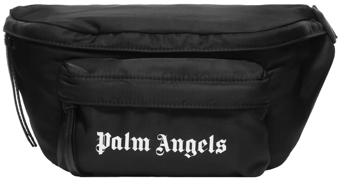 Palm Angels Essential Fanny Pack Black White | Hype Vault Kuala Lumpur 