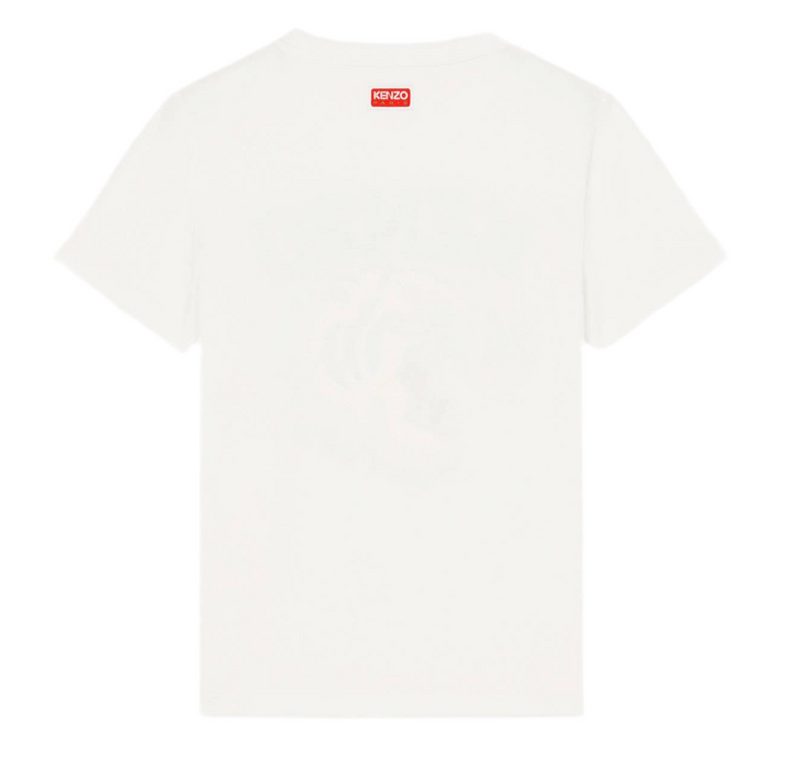 Kenzo Varsity Jungle Tiger T-Shirt White
