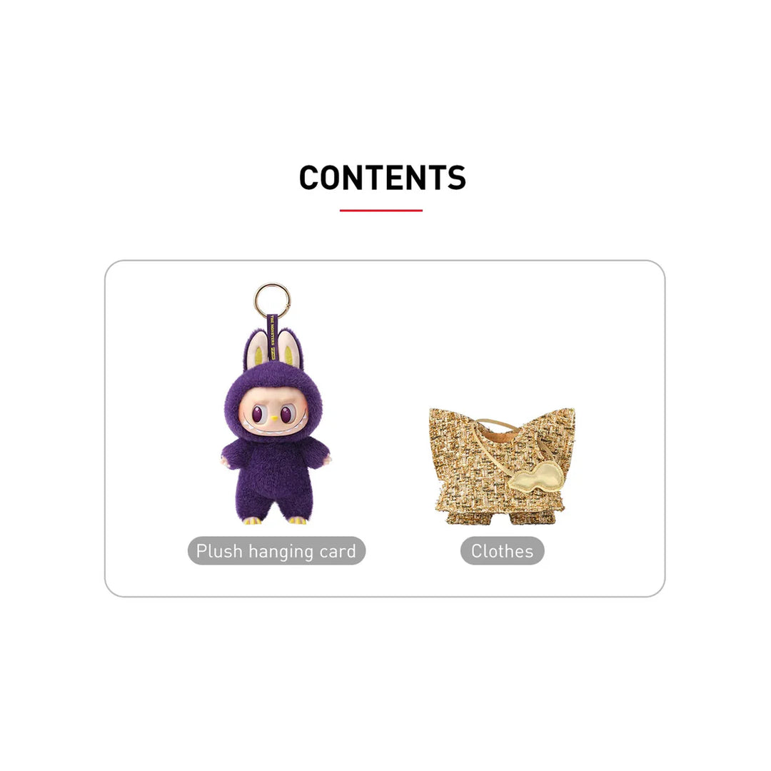 Pop Mart Labubu The Monsters × Pronounce - Wings of Fortune Milan Exclusive Hanging Card Vinyl Plush Doll Pendant Keychain | Hype Vault Malaysia 