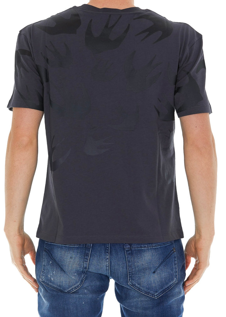 McQ Alexander McQueen Swallow Degradé T-Shirt Darkest Grey | Hype Vault Kuala Lumpur