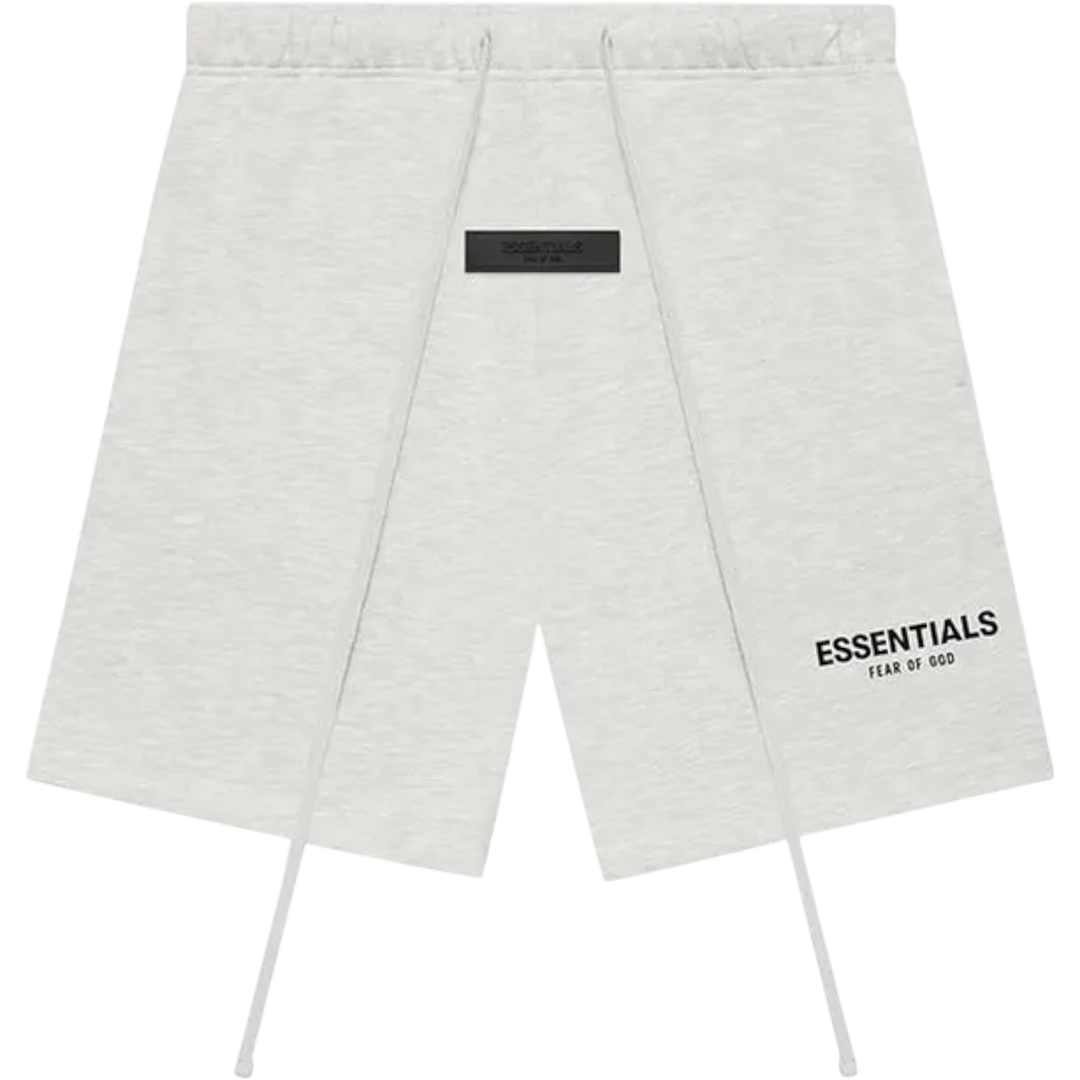 Fear of God Essentials Sweatshort ‘Light Oatmeal’ (SS22) - Hype Vault 