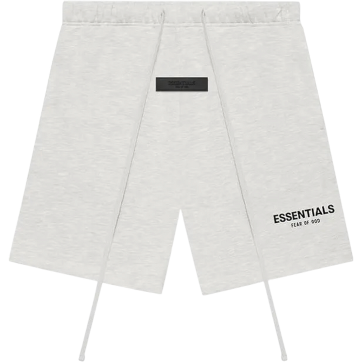 Fear of God Essentials Sweatshort ‘Light Oatmeal’ (SS22) - Hype Vault 
