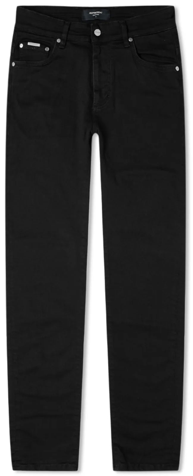 Represent Essential Denim Jeans Jet Black | Hype Vault Kuala Lumpur