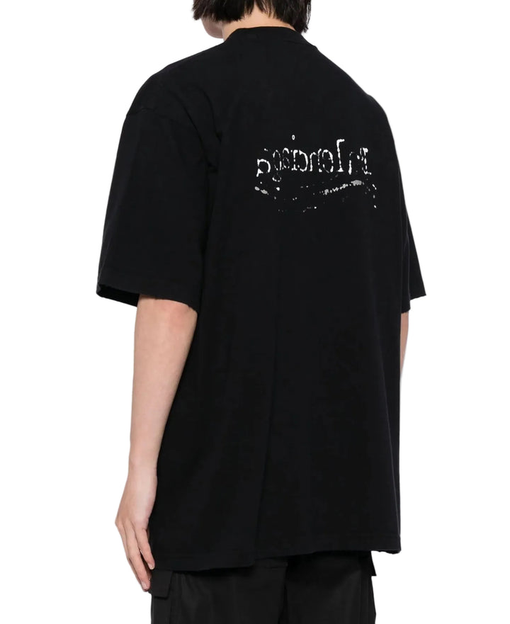 Balenciaga Hand Drawn Political Campaign T-Shirt Black (FW23)