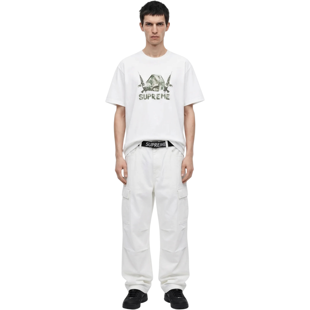 Supreme Origami Tee White (SS26)