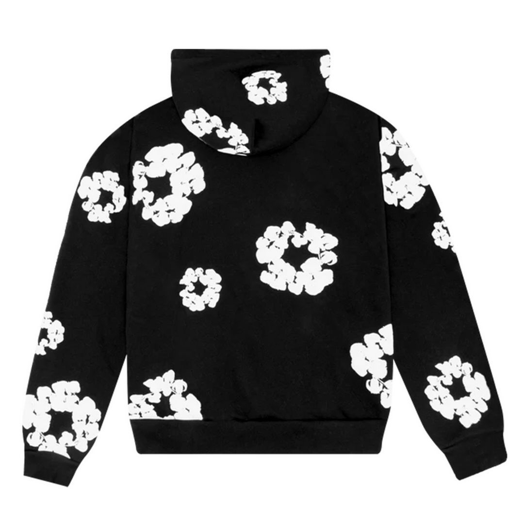 The Cotton Wreath Hoodie Sweatshirt Black | Hype Vault