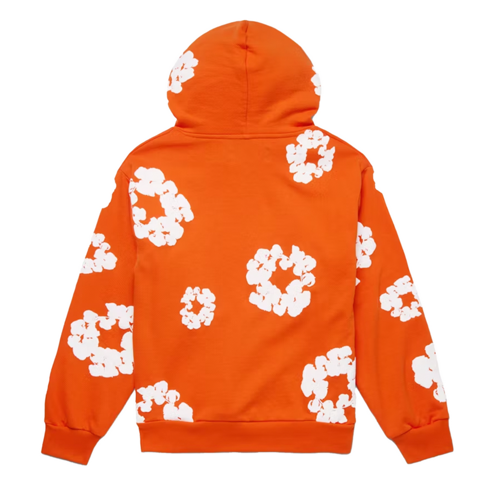 Denim Tears The Cotton Wreath Hoodie Sweatshirt Orange | Hype Vault