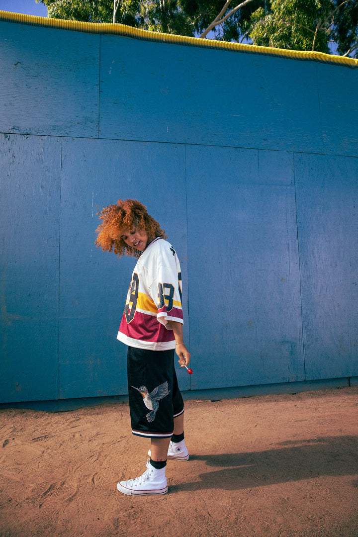 Drew House Hummingbirds Mesh Street Short 'Black' | Hype Vault