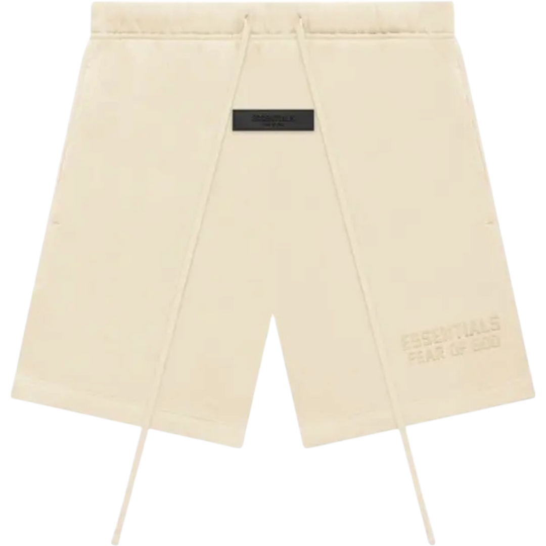 Fear of God Essentials Sweatshorts ‘Egg Shell’ (FW22) - Hype Vault 