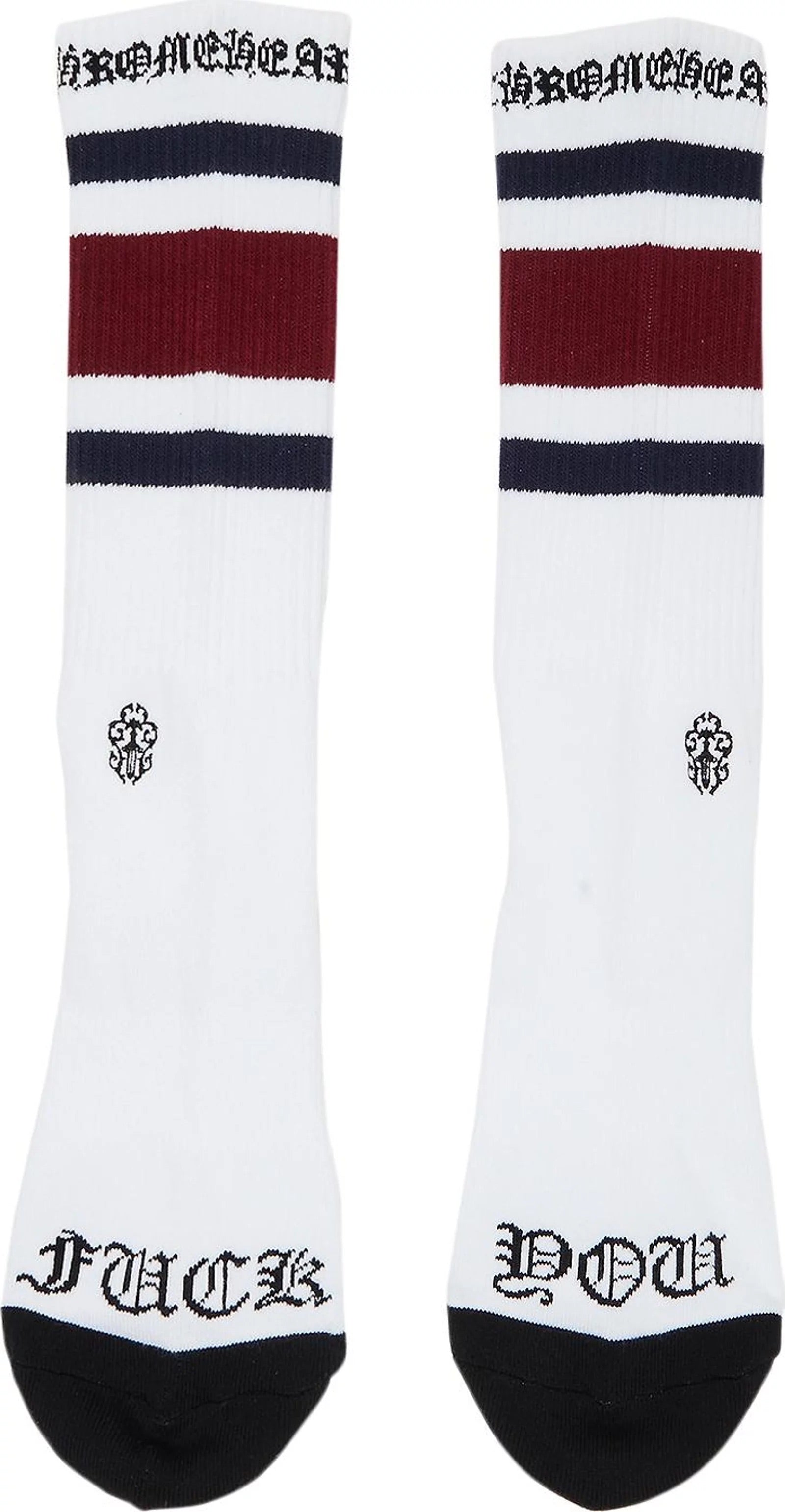 小物 Chrome Hearts Miami Limited 3 SET Chrome Hearts 3-Pack Miami Socks Multi – Hype Vault