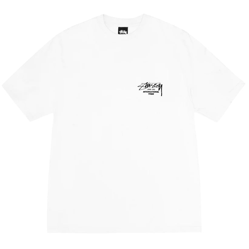 Stussy Beat Sounds Pigment Dyed Tee White - Hype Vault 