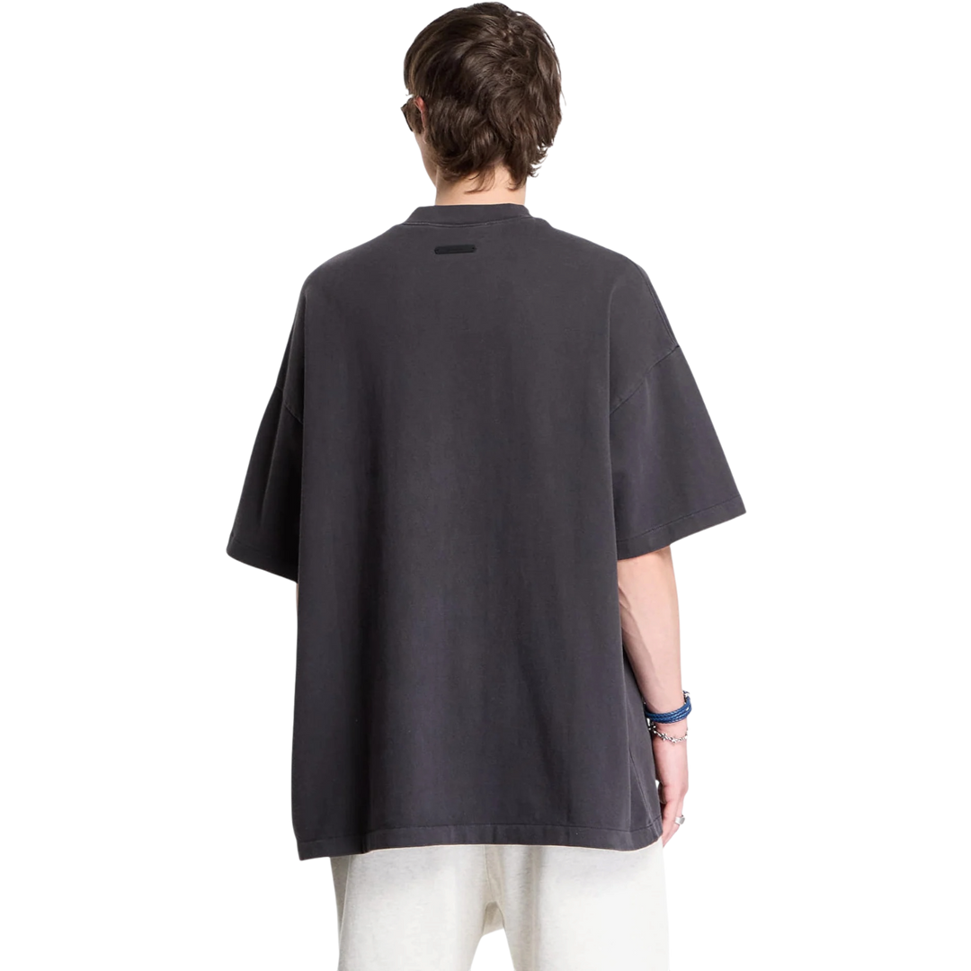Fear of God Essentials Campus 90's Short Sleeve Tee ‘Faded Black’ (SS26)