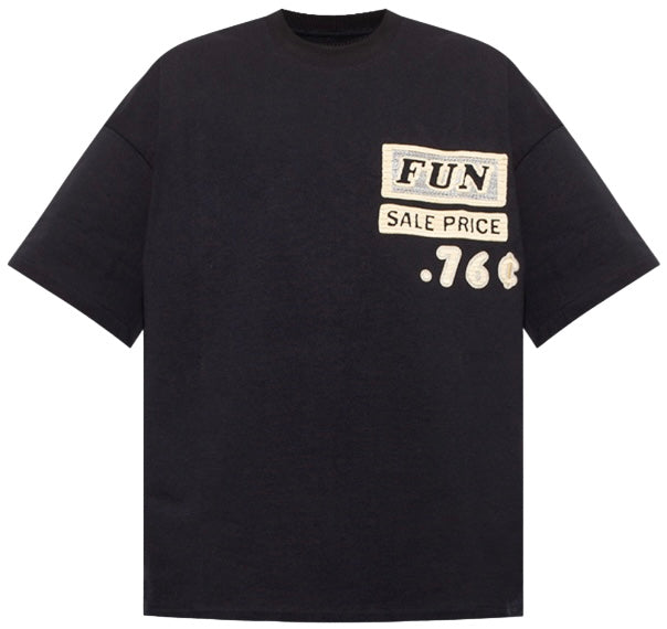 Jil Sander Embroidered Graphic Text T-Shirt Black | Hype Vault Kuala Lumpur 