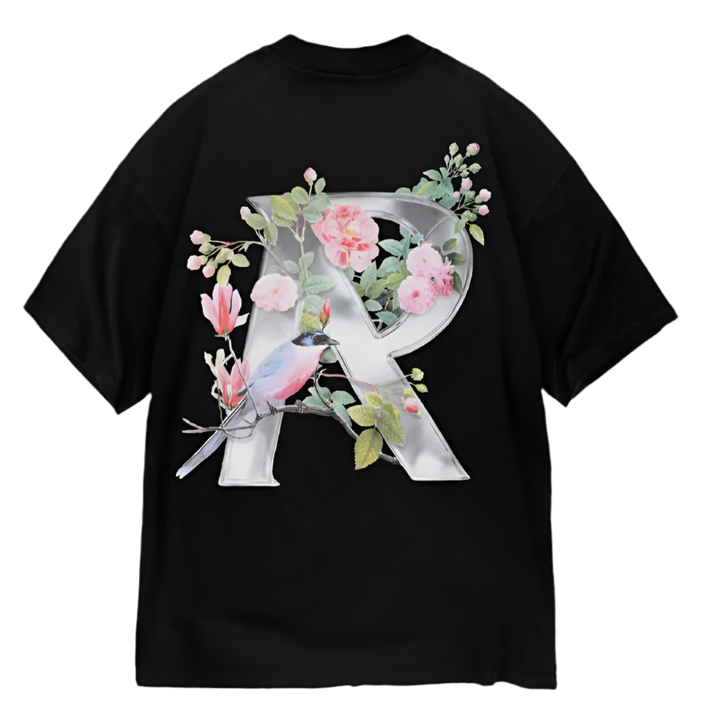 Represent Floral T-Shirt Black | Hype Vault Kuala Lumpur 