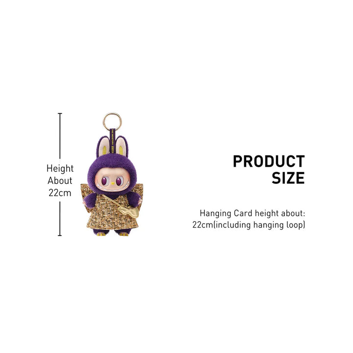 Pop Mart Labubu The Monsters × Pronounce - Wings of Fortune Milan Exclusive Hanging Card Vinyl Plush Doll Pendant Keychain | Hype Vault Malaysia 