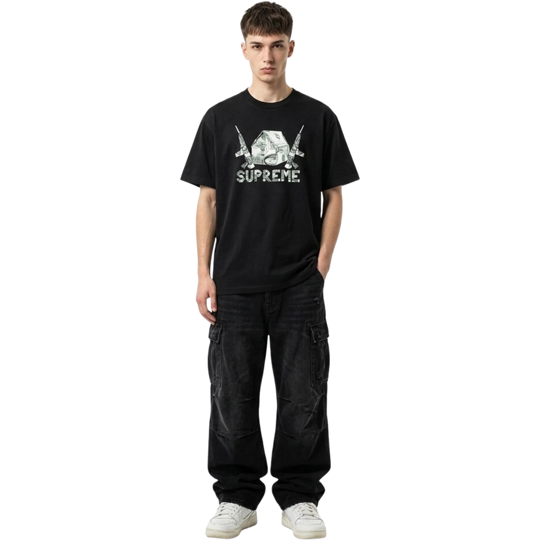 Supreme Origami Tee Black (SS26)