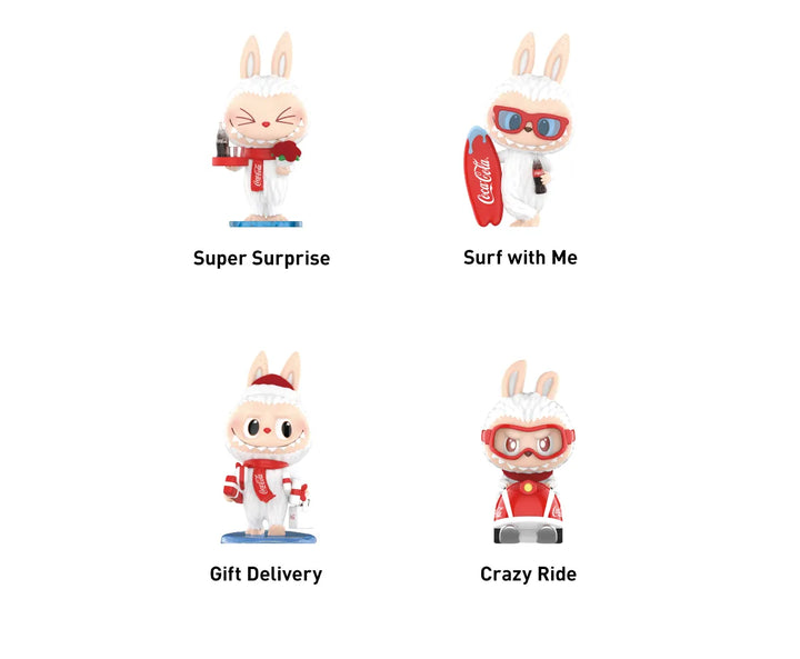 Pop Mart Labubu The Monsters Coca-Cola Series Figure Single Blind Box