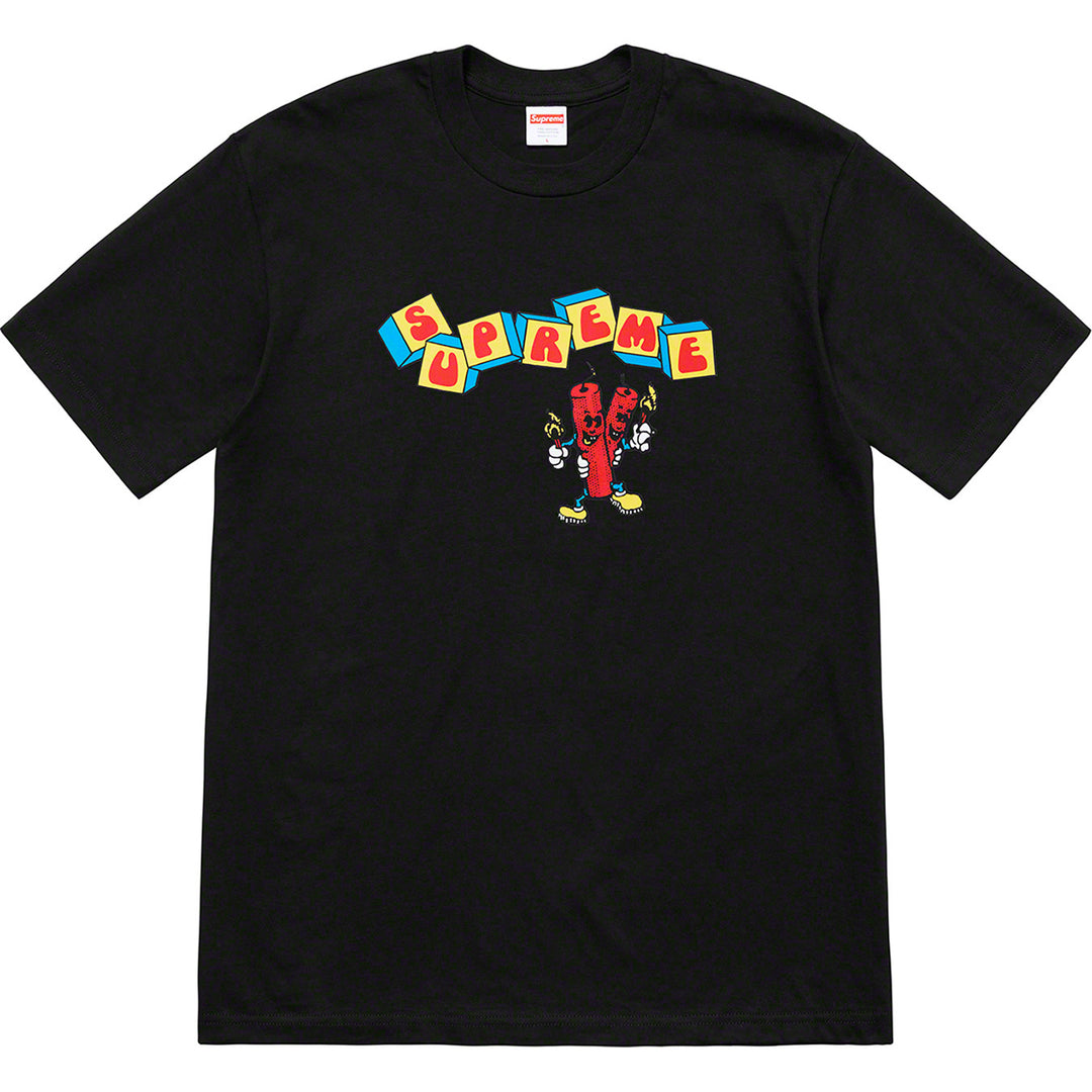 Supreme Dynamite Tee Black | Hype Vault Kuala Lumpur | Asia's Top Trusted High-End Sneakers and Streetwear Store