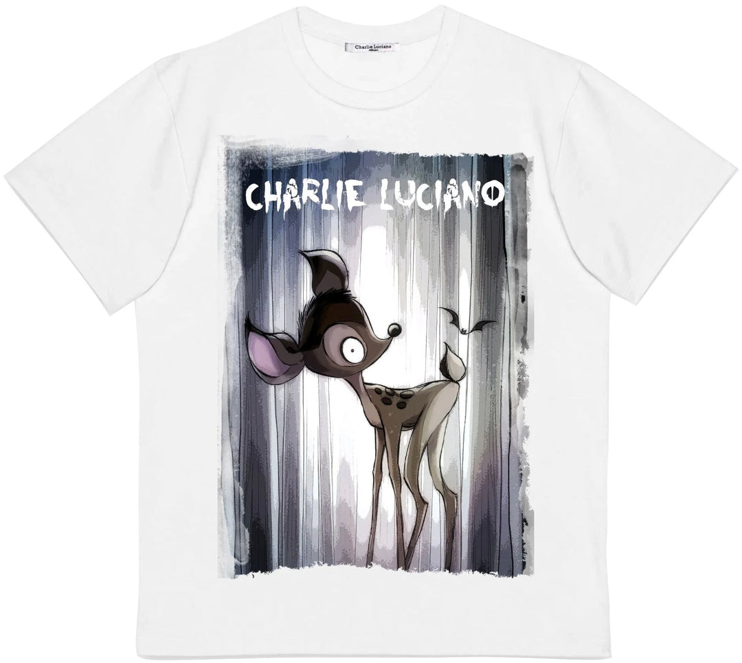 Charlie Luciano Bambi T-Shirt White | Hype Vault Kuala Lumpur