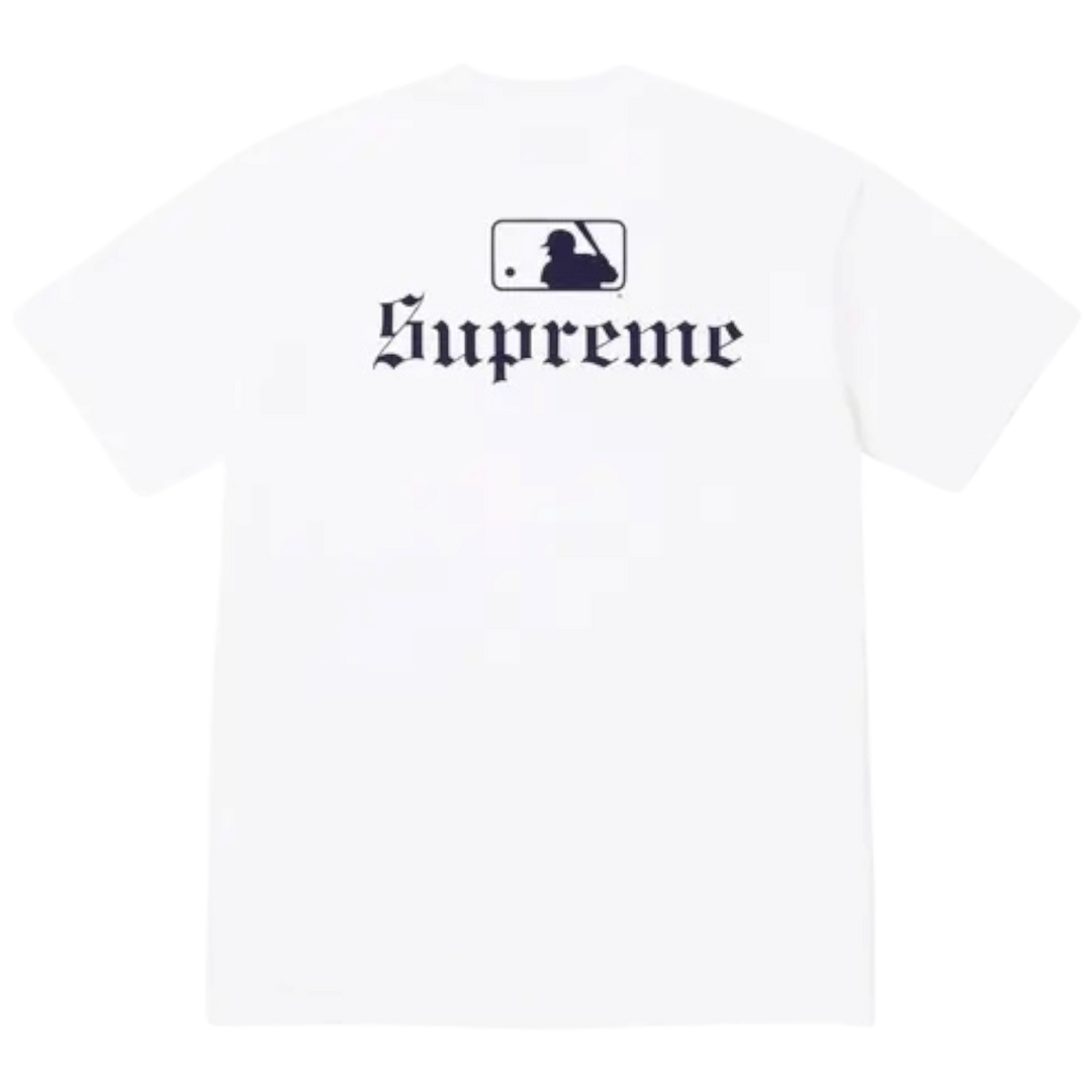 Supreme MLB Teams NY Tee White (FW25)