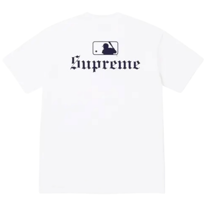 Supreme MLB Teams NY Tee White (FW25)