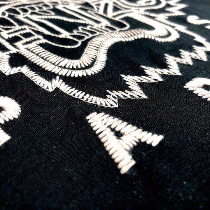 Kenzo Capsule Expedition Tiger Embroidered T-shirt 'Black' - Hype Vault 