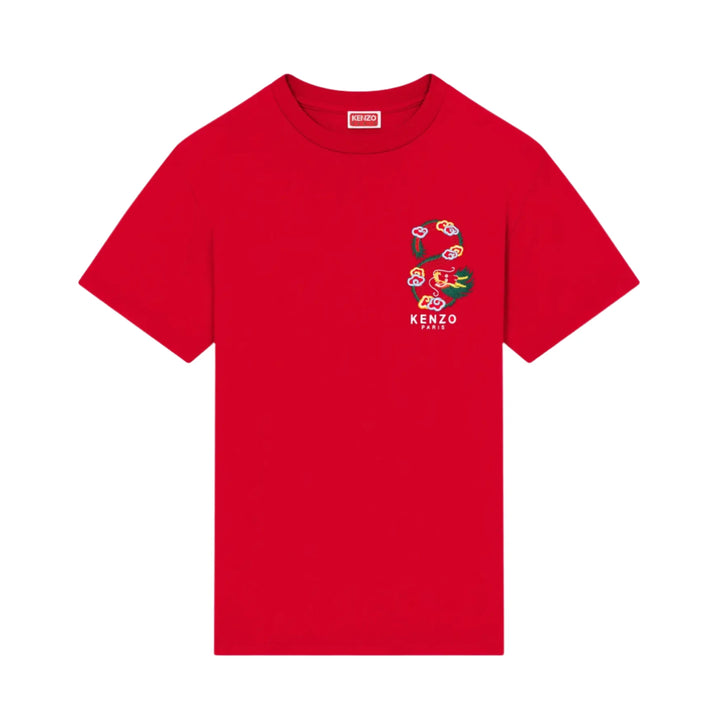 Kenzo Year of the Dragon Embroidered Slim T-Shirt | Hype Vault