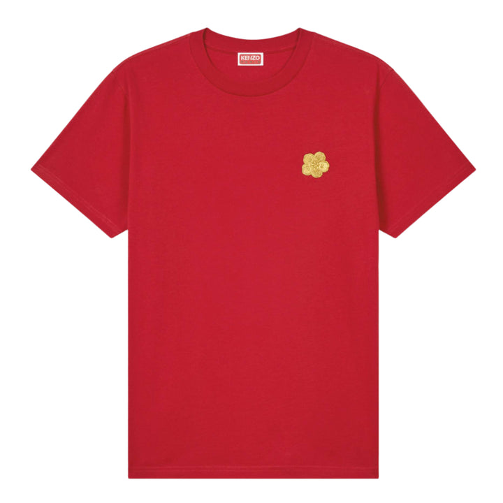 Kenzo 'Lunar New Year' Embroidered Slim T-shirt Red | Hype Vault