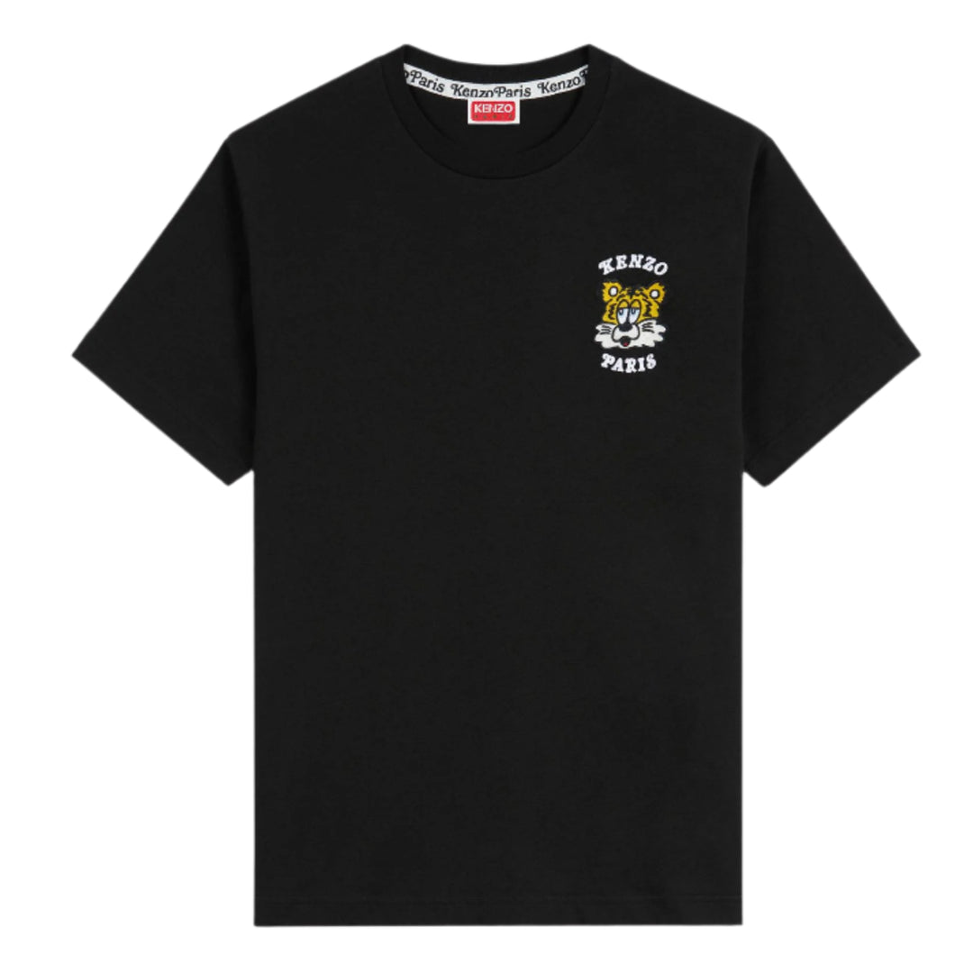 Kenzo Verdy Market Genderless Embroidered T-shirt Black | Hype Vault